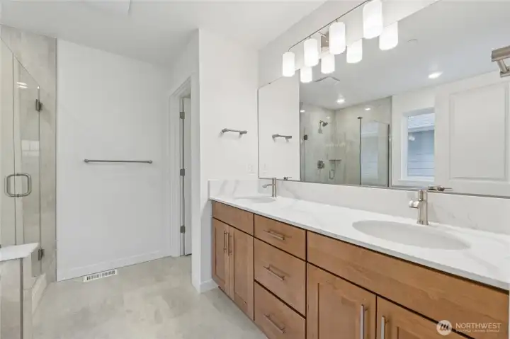 Primary bathroom Primary bathroom