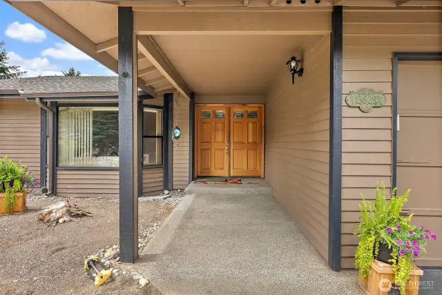 Beautiful entry doors