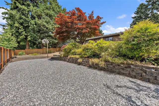 More room in backyard