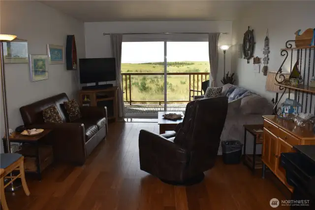 and a sleeper couch in the great room.