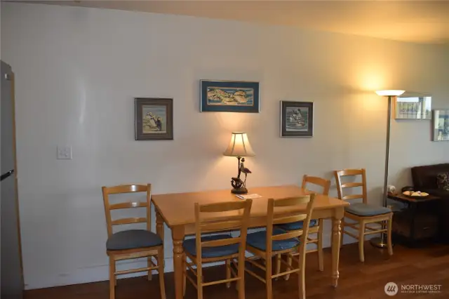Spacious floor plan complete with all the