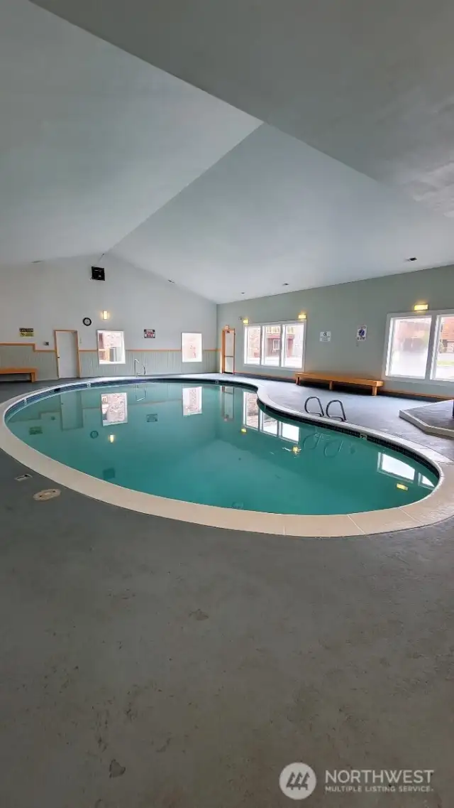 Enjoy the indoor pool, hot tub, and sauna year round.