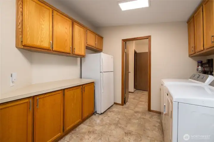 Large utility room with great storage