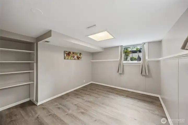 Lower level bedroom