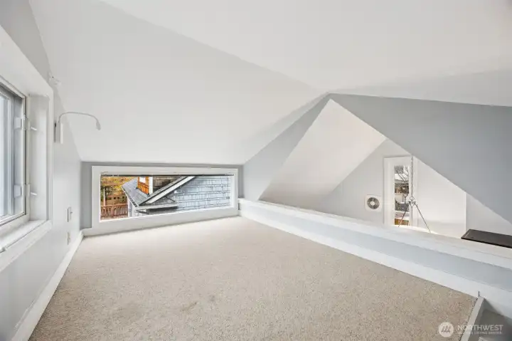 The Cottage sleeping loft