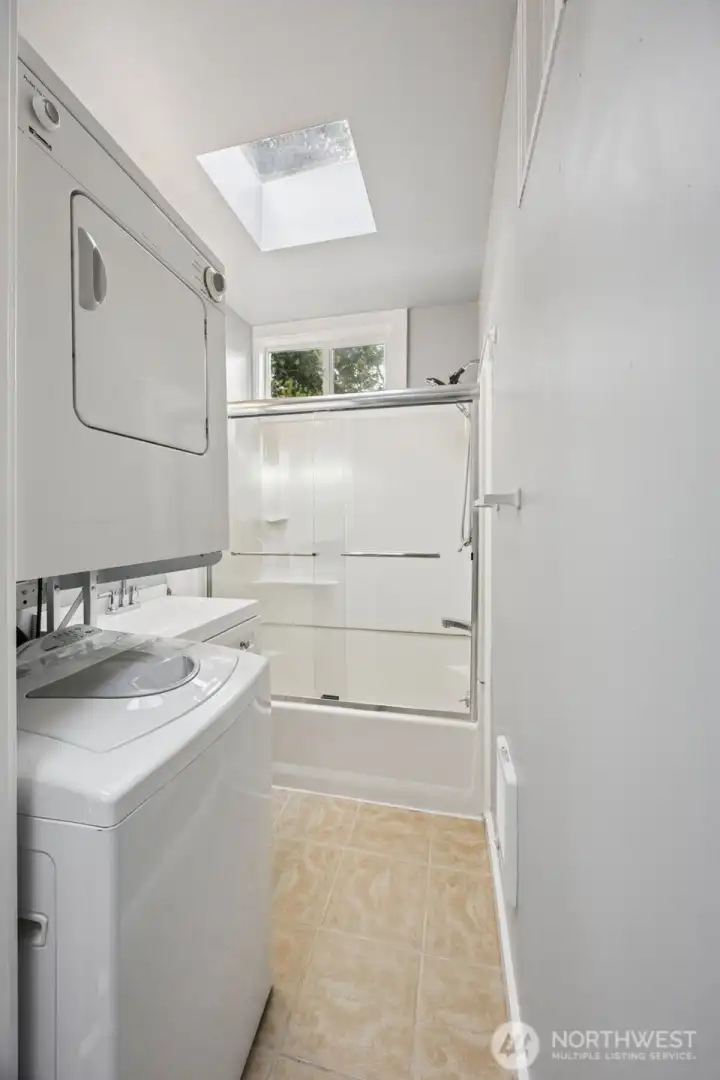 The Cottage 3/4 bath and laundry