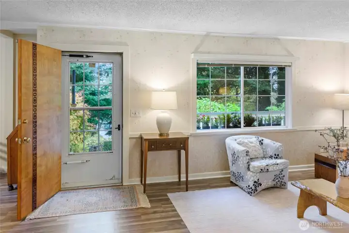 Front door opens into the great room.