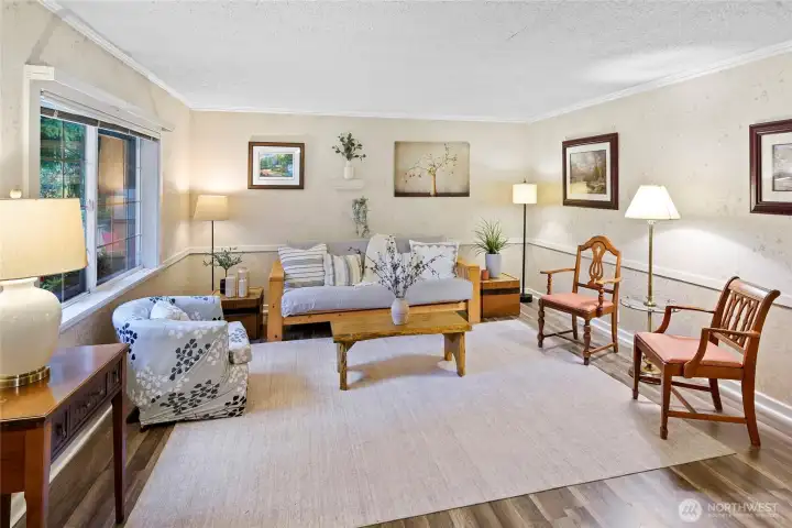 Living area/great room as you enter the front door.