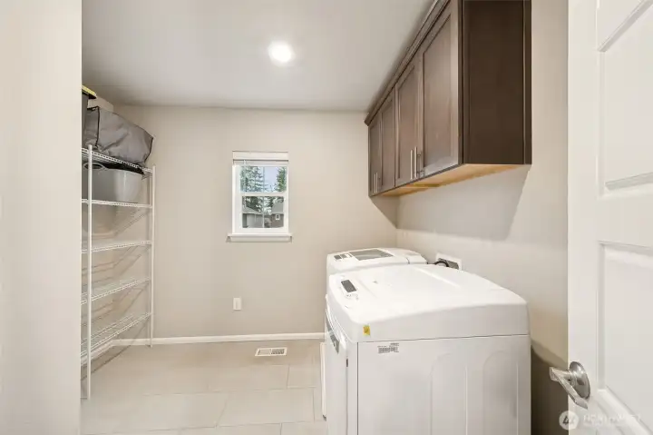Large laundry room