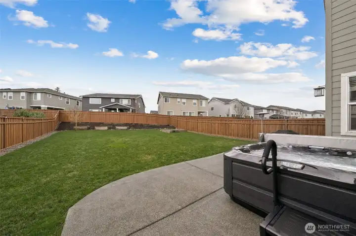 Look at the size of that back yard!