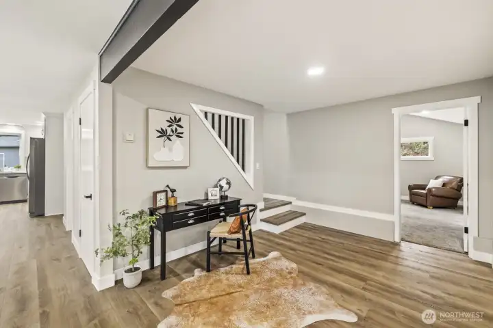 Separate reading area or home office space?  Yup