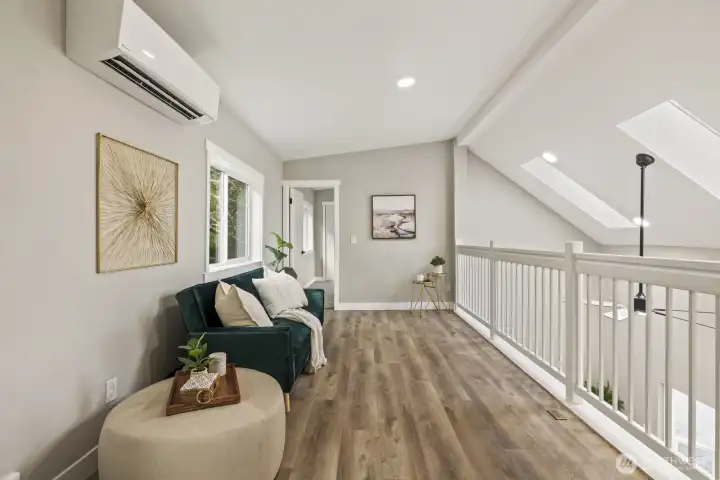 And open space for anything.  Put a pool table up here!