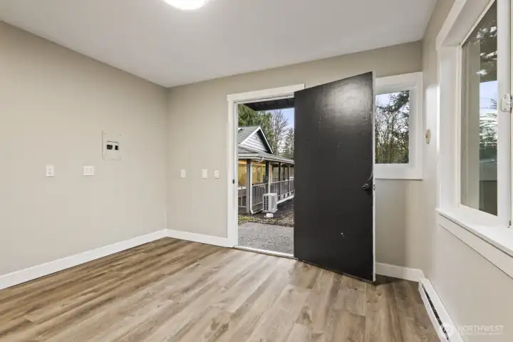 Heated and powered and ready to go!