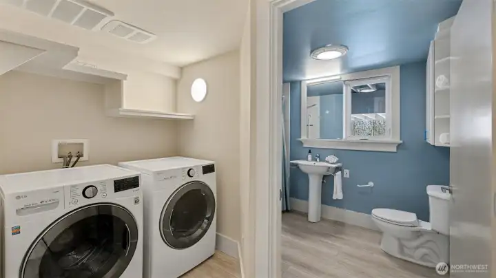 2nd Wash/Dry in basement.