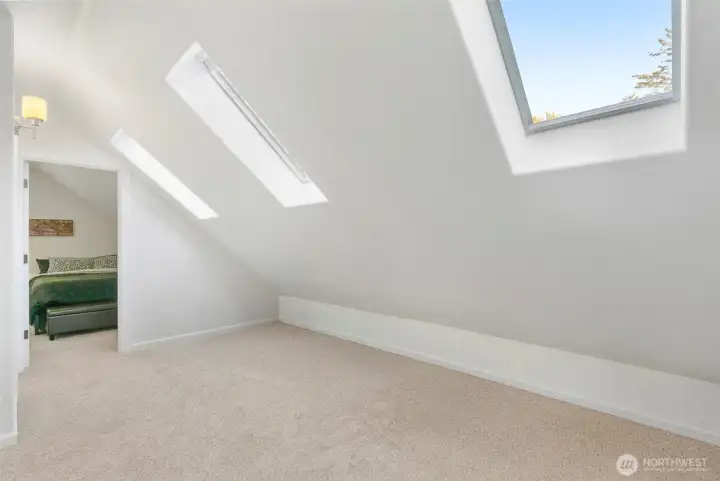 Upstairs loft