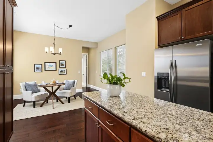 Flex space off kitchen