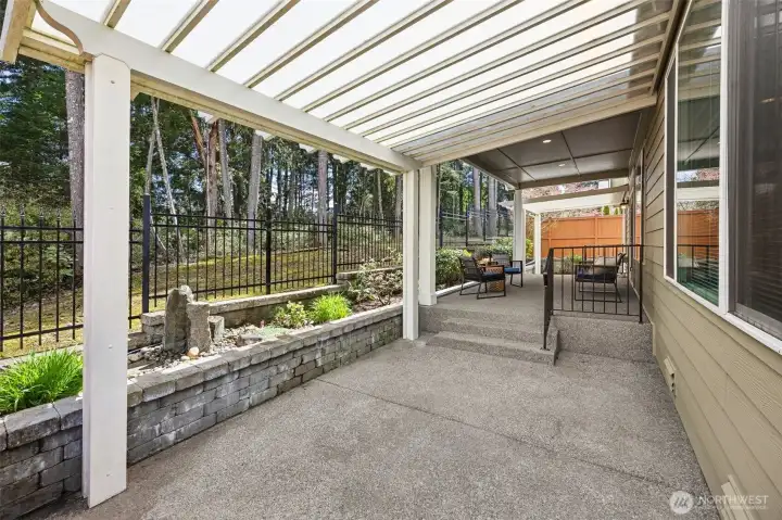 Raised garden beds with drip system