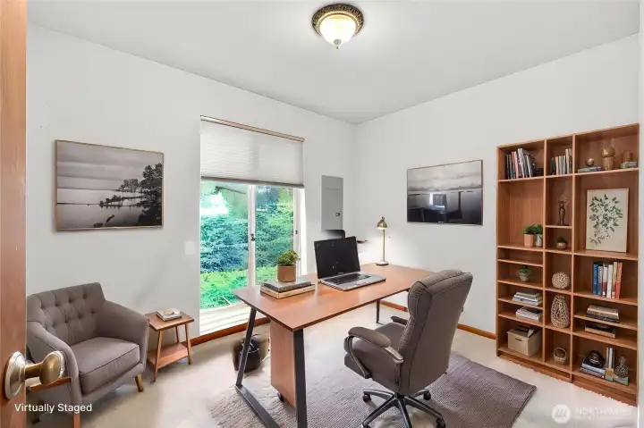 2nd Room could be used as Den/Office, Virtually Staged
