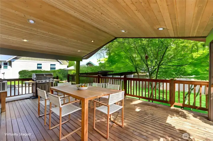 Perfect for your Morning Coffee virtually staged