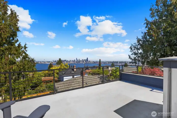 Rooftop deck (accessed off 2nd floor)