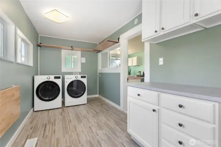 HUGE laundry room HUGE laundry room