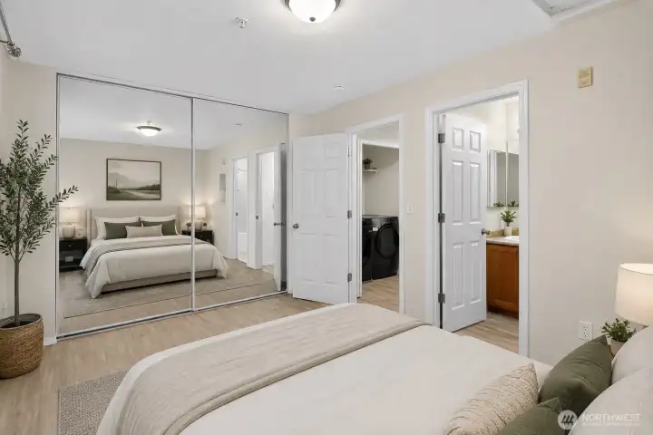 Virtually Staged:Guest Bedroom