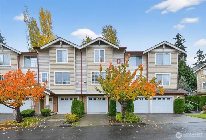 Front Facade of Townhome