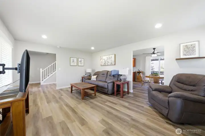 Bright open living room. Bright open living room.