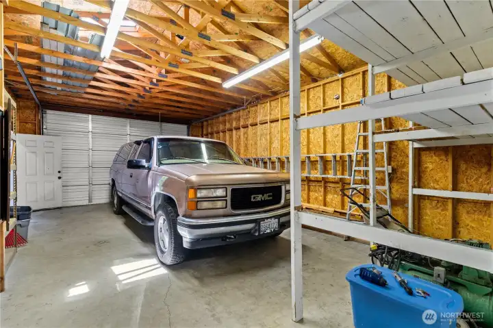 Garage from extra room within garage