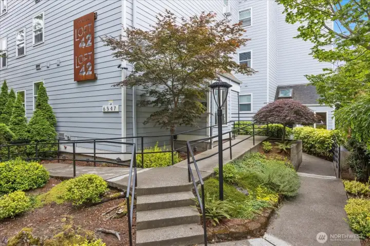 Well-run HOA and secure parking with dedicated spot in the back