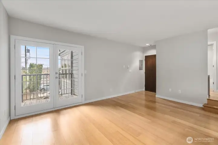 Lots of natural light, and room for everything you need.