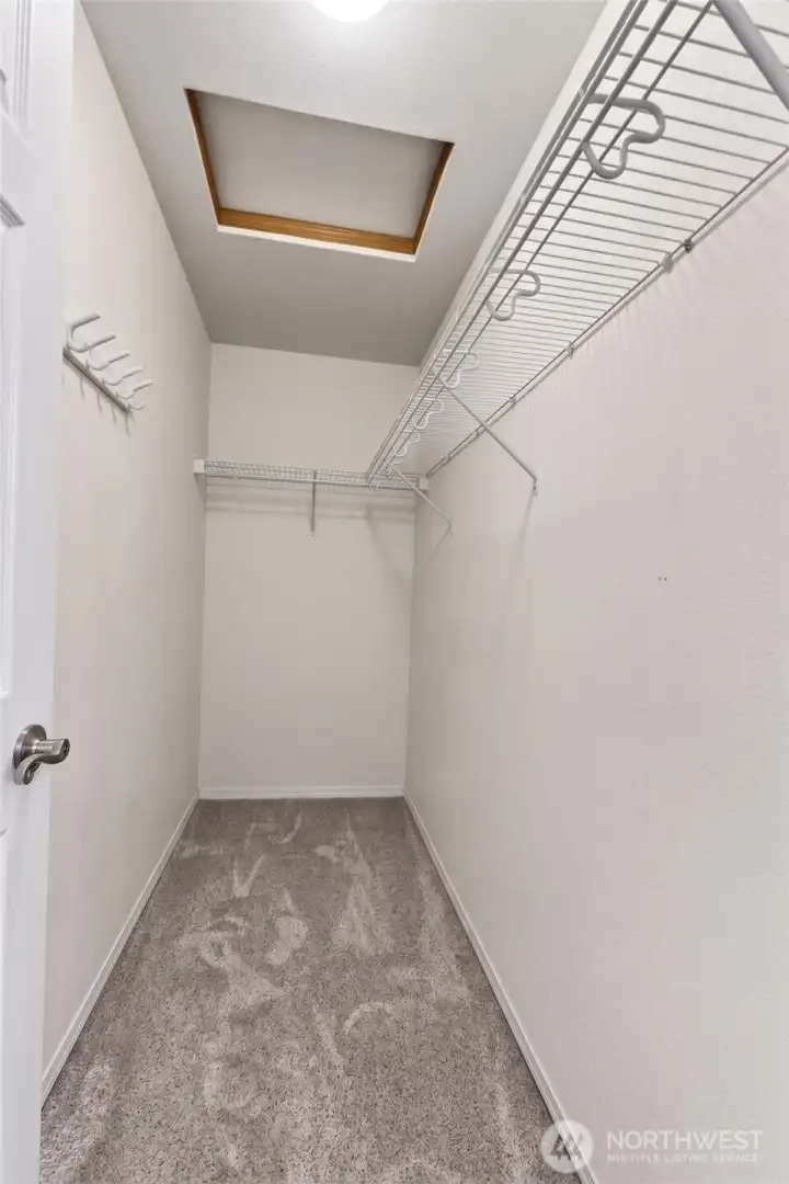 Walk in closet for Master
