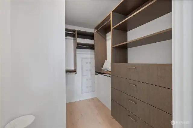 Your very own spacious walk-in closet