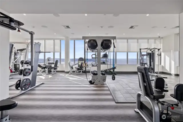 40th Floor Fitness center