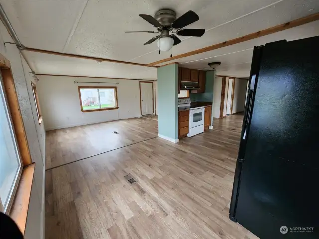 Kitchen living area