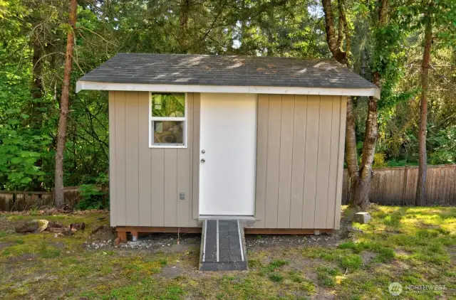 Sheds will be left at a reserve price.
