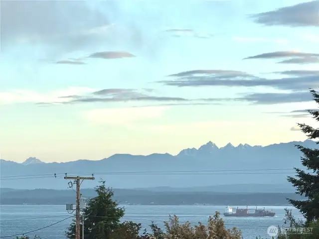 Watch the ships sail by.