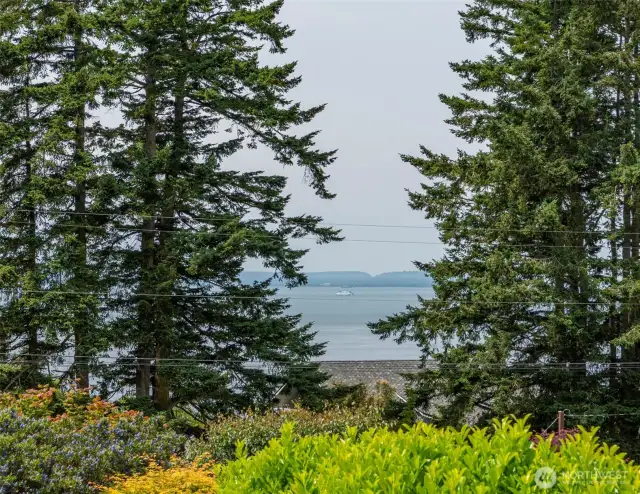 Watch the Port Townsend ferry sail back and forth.
