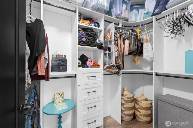 Walk in closet