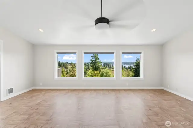 Living room with a view