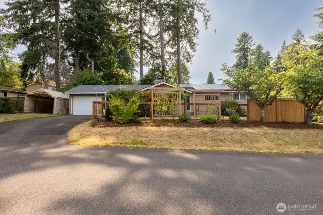 Front of the home, great curb appeal!