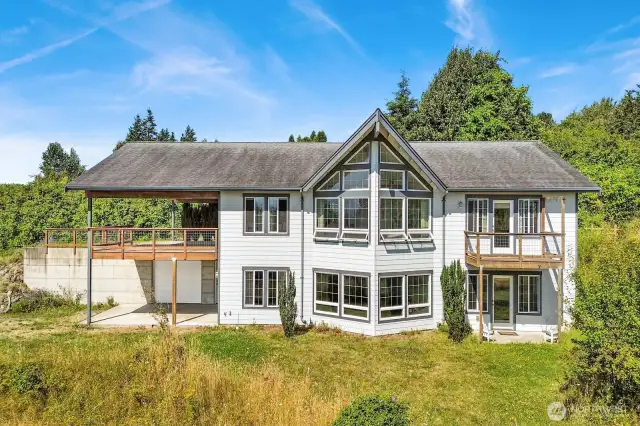 huge house
