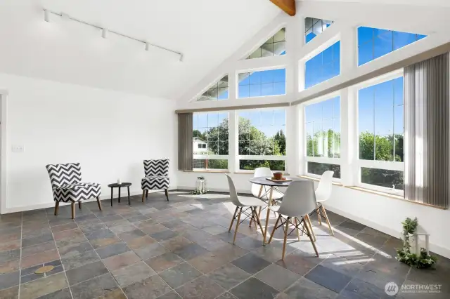 vaulted ceilings