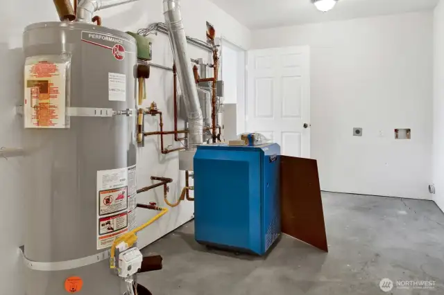 water tank and heating system