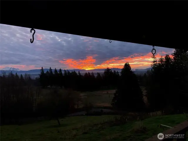 view of sunrise