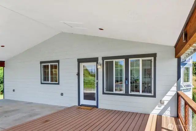 great covered deck