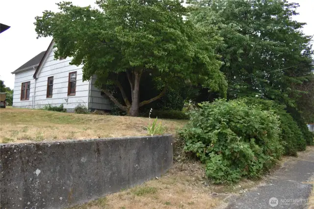 north side - sidewalk view