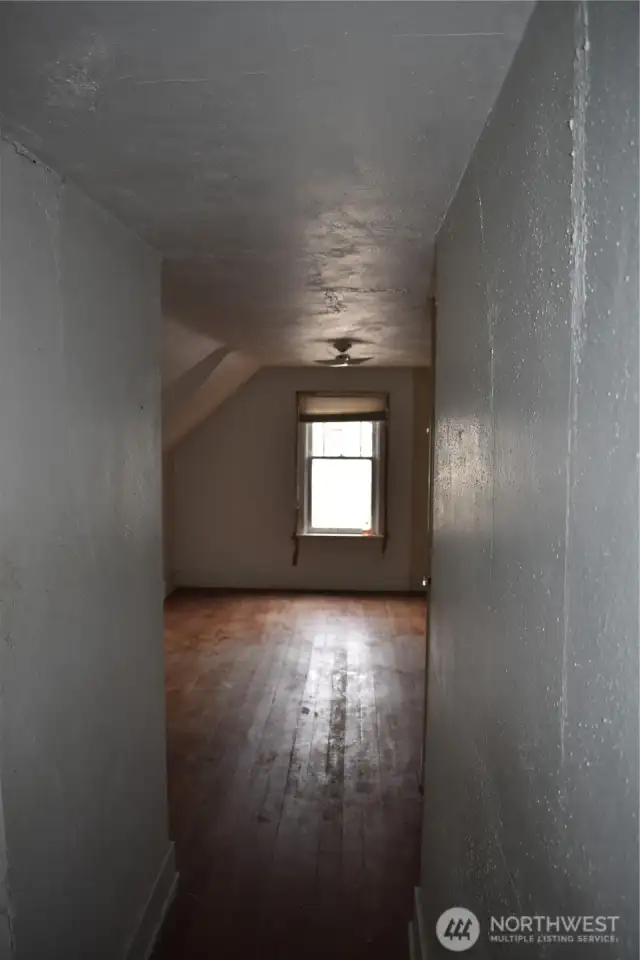 upstairs main open room