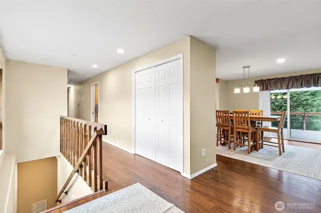 Entry Way With Stairs To Daylight Basement