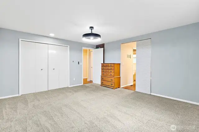Roomy Primary Bedroom on Main Floor
